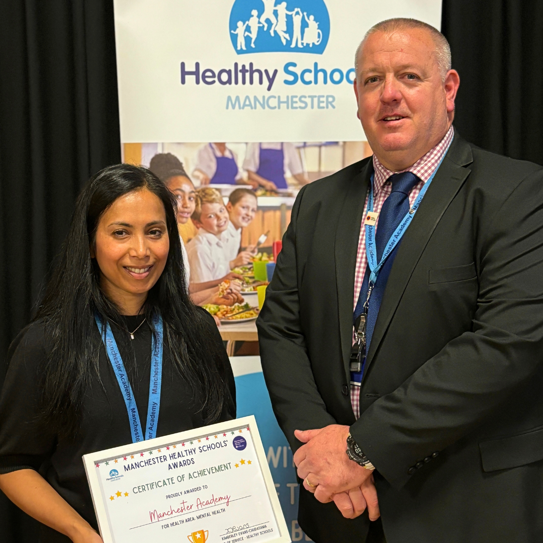 Proud to Receive a Healthy School Award for Mental Health